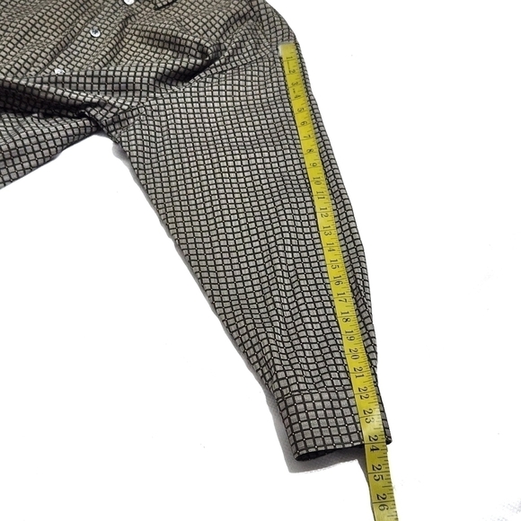 Vintage Casa Moda Checkered Regular Fit Dress Shirts - Picture 8 of 8